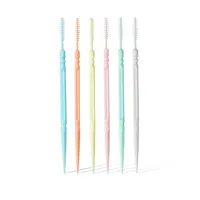 1000 Picks Tooth Cleaning Device Fancy Mint Colored Bulk Best Round Stick Flavor Plastic Dental Toothpick