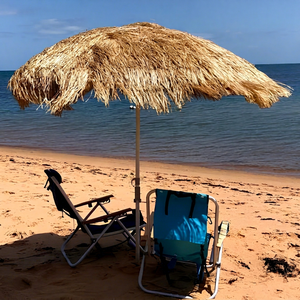 Bring Tropical Shade Outdoors | Handcrafted Thatch <b>Umbrella</b> for <b>Beaches</b>, Hotels & Resorts | Custom Design - Product Image 1