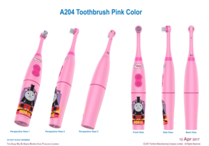 Cepillo de Dientes Eléctrico Sónico Portátil OEM de Marca Privada con Cerdas Súper Suaves y Batería para Niños - Product Image 5