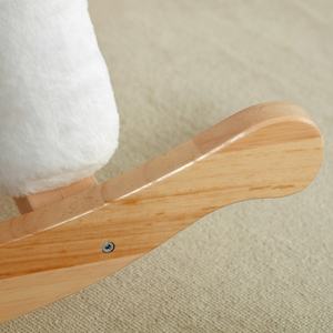Fournisseur de l'usine OEM unisexe 2-4 ans unisexe en bois lapin chaise berçante mignon lapin en <span class=keywords><strong>peluche</strong></span> tissu Ride jouet <span class=keywords><strong>animal</strong></span> en bois à <span class=keywords><strong>bascule</strong></span> - Product Image 6