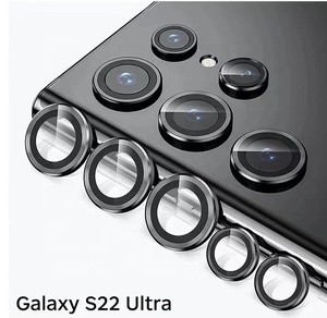 Pellicola Protettiva per Fotocamera in Vetro Temperato di Alta Qualità <span class=keywords><strong>Eagle</strong></span> Eye 2.5D Grado A per S22 S23 Ultra Facile Installazione - Product Image 2