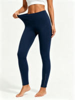Pantalon de yoga taille haute sans coutures, effet push-up, avec poches latérales, ourlet scintillant, contrôle du ventre, séchage rapide, extensible dans les 4 sens – Meilleures ventes