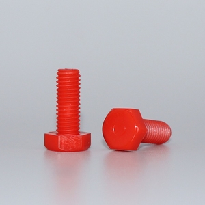 Venta Directa de Fábrica, Tornillos Hexagonales Externos de Nylon, Tornillos de Plástico de Nylon Rojos - Product Image 4