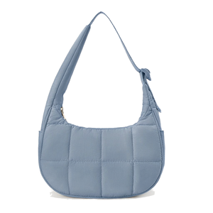 Bolso de Mano Personalizado para Mujer, Tipo Clutch, con Estampado de Leopardo, Acolchado de Nailon, Impermeable, con Cierre de Cremallera, Gran Capacidad, Correa para el Hombro - Product Image 1
