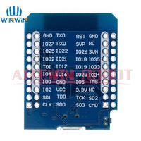 Module de développement WiFi OEM Wemos Mini D1 ESP32 avec CP2104 et broches