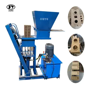 Mesin Diesel listrik JIUYU mesin pembuat bata tanah liat hidrolik banyak digunakan