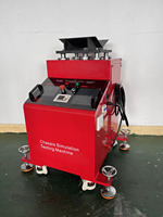 Máquina de Prueba de Suspensión para Automóviles, Equipo de Simulación de Vibraciones de Chasis, Inspección de Sonidos Anormales en Vehículos Completos, Capacidad de Carga Máxima de 3T