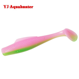 T-tail Soft Bait 8cm <b>Floating</b> Biomimetic Lure For Bass <b>Fishing</b> With Realistic Swimming Movement - Product Image 5