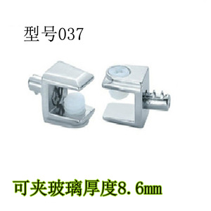 Support d'étagère en verre Zai Xinglong, en alliage de zinc, quincaillerie de meuble, support épaissi - Product Image 3