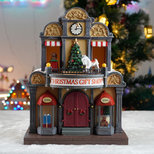 <span class=keywords><strong>2025</strong></span> New Arrival Trong Nhà LED Âm Nhạc Món Quà Giáng Sinh Hoạt Hình Phong Cách Âm Nhạc Hộp Đồ Chơi Cửa Hàng Giáng Sinh Làng Trang Trí - Product Image 6