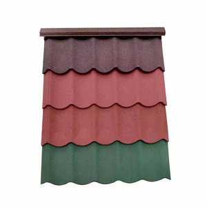 0.3mm 0.4mm 0.45mm màu đá tráng kim loại mái ngói Phụ Kiện Giá nhà vật liệu xây dựng lợp giá - Product Image 3