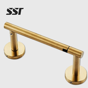 SSR ZJJ-54 304 Stainless Steel Modern Design Rotatable Toilet Paper Holder Wall-Mounted <b>Post</b> Bathroom Storage Tissue Holder - Product Image 1