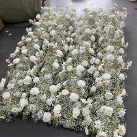 Décoration de table pour mariage et fête d'anniversaire, centre de table et arrangement floral en cascade, accessoires de photographie et arrangement décoratif