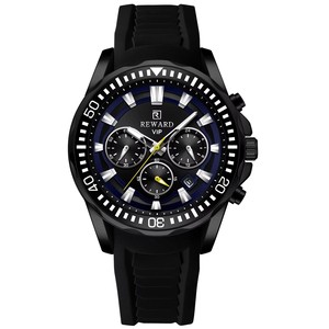 Reward 832258M Luxury Silicone Quartz Men's Watch Multi Functional Luminous Waterproof Chronograph <b>Calendar</b> Watches for Men - Product Image 2