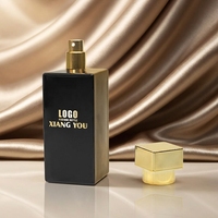 Ensemble de flacons de parfum de luxe rechargeables 30 50 100 ml, atomiseur en verre avec col serti de 15 mm pour le transfert de parfum haut de gamme OEM ODM