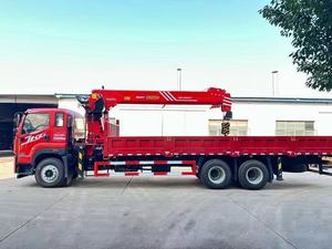 FAW truk kargo 4x2, dengan derek 6Ton 7ton 8ton truk bom teleskopik hidrolik terpasang derek seluler untuk dijual - Product Image 5
