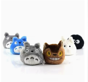 Peluche Super Morbido da 6CM di My Neighbor Totoro e Spirited Away, con Imbottitura in Cotone PP e Palline di Plastica - Product Image 1