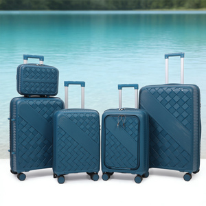 Nouvel ensemble <span class=keywords><strong>de</strong></span> bagages rigides en PP 2026, 5 pièces avec roues pivotantes, <span class=keywords><strong>valise</strong></span> <span class=keywords><strong>de</strong></span> voyage légère avec serrure TSA pour femmes et hommes - Product Image 2