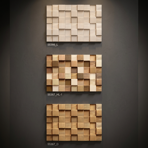 Cultural Stone Look 3D Ceramic <b>Wall</b> Tiles 12x18 inch Glazed Exterior Elevation <b>for</b> Villa Balcony <b>Walls</b> - Product Image 1