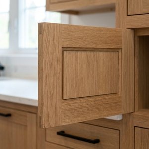 Meubles de cuisine modulaires professionnels de style <span class=keywords><strong>Shaker</strong></span> moderne personnalisés avec plan de travail <span class=keywords><strong>en</strong></span> pierre et portes à fermeture douce - Product Image 3