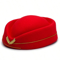 Topi Formal Grosir, Topi Pramugari, Topi Pesta, Topi Kostum Cosplay, Tersedia Custom dengan MOQ Rendah