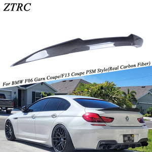 สปอยเลอร์หลังคาร์บอนไฟเบอร์แท้ทรง PSM สำหรับรถยนต์ BMW ซีรีส์ 6 F06 Gran Coupe/F13 Coupe ปี 2011-2018 - Product Image 1