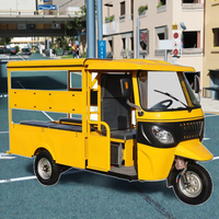 Tricycle de loisirs directement de l'usine avec portes personnalisables, scooter taxi polyvalent à double usage passagers et marchandises