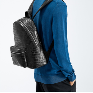 Todos los días <span class=keywords><strong>mochila</strong></span> Explorer <span class=keywords><strong>mochila</strong></span> de moda de cuero de cocodrilo de gran capacidad <span class=keywords><strong>mochila</strong></span> - Product Image 5
