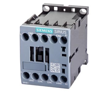 Contactor Siemens SIRIUS 3RH61, Relé de 4 Polos 2NO+2NC, Terminal de Tornillo, Riel DIN, Original - Product Image 5