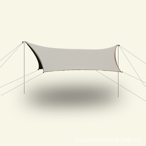 Toldo Hexagonal para Camping Egret Island, Tela Oxford 210D, Impermeable, Protección Solar, Carpa Portátil para Exteriores - Product Image 1