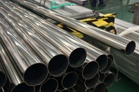 Tubo Redondo Soldado de Acero Inoxidable 304L de Primera Calidad para Suministro de Agua