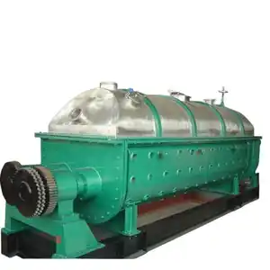 Horizontal Agitating Equipment Sludge Drying Machine Mixer And Chemical Industry Slag Dryer