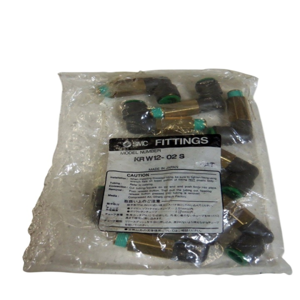 Plc Lot of 10 Fittings Krw12-02s Nsmp for Warranty Product