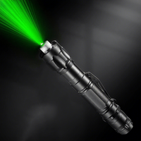 Nouvelle lampe torche laser d'ingénierie Type-C avec lumière rouge, longue portée, lumière puissante, longueur d'onde 532 nm, emballage Heaven Earth Cover