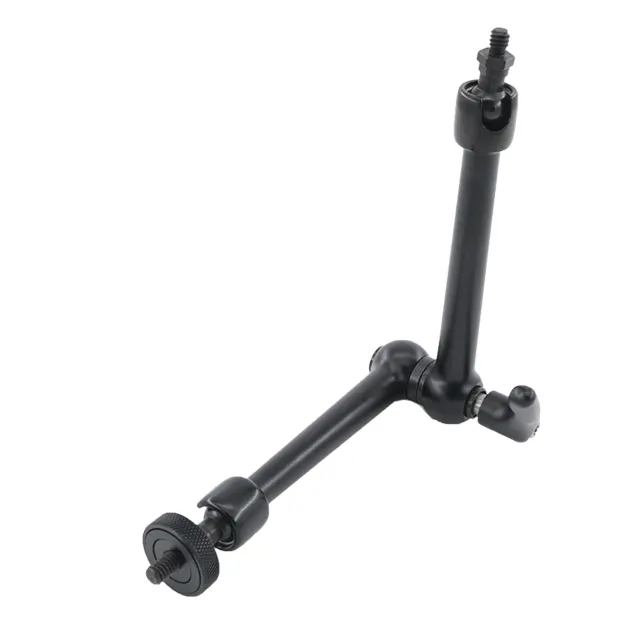 11 inches Adjustable camera Friction magic arm with ratchet lever and 1/4 thread