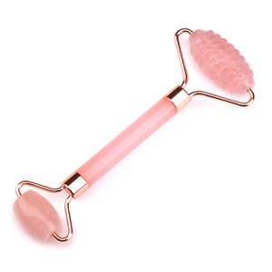 Ancient concubine beauty <span class=keywords><strong>secret</strong></span> home use facial massage DIY promotion spiked jade roller with silk box - Product Image 1