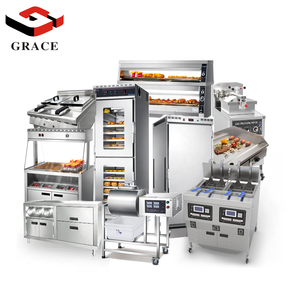 Soluzione Completa di Macchinari KFC, Friggitrice Commerciale e Attrezzatura per Ristorante Fast Food per Patatine Fritte e Hamburger - Product Image 1