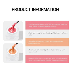 Direct Factory Sales Quick Private Label OEM /ODM <b>Extension</b> UV Gel Polish - Product Image 3