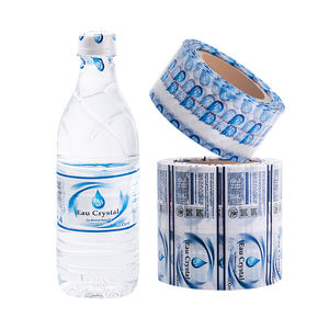 Precio al por mayor Botella Boca Película retráctil Etiqueta de botella Película retráctil Rollo de película termorretráctil Mangas Etiquetas - Product Image 1