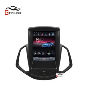 10.4 “特斯拉风格垂直屏幕android汽车立体声dvd播放器适用于福特Ecosport 2013-2017多媒体汽车收音机