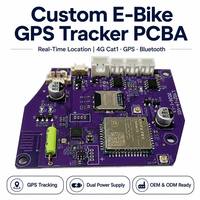 Rastreador GPS 4G PCBA para Motocicleta y Automóvil - Soporte Magnético Solar, Localizador de Vehículos Impermeable, Solución de Placa IoT Personalizada