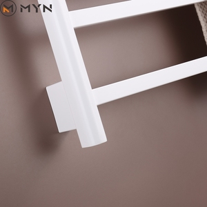 Gran oferta, accesorios de baño blancos <span class=keywords><strong>mate</strong></span>, <span class=keywords><strong>toallero</strong></span> secador, <span class=keywords><strong>toallero</strong></span> eléctrico plegable montado en la pared, <span class=keywords><strong>toallero</strong></span> calentado - Product Image 5