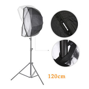 <span class=keywords><strong>Godox</strong></span> 120cm 47.2 pouces Boîte à lumière octogonale portable parapluie réflecteur pour flash - Product Image 1