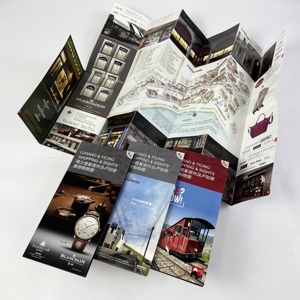 Tùy chỉnh lớn foldout hướng dẫn du lịch bản đồ Gấp thiết kế bản đồ khu nghỉ mát và mua sắm tài liệu in chất lượng cao in kỹ thuật số - Product Image 3