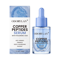 Serum Perawatan Wajah Cu Snap-8 Peptide, Pereduksi Kerutan, Perbaikan Kulit, Serum Peptida Tembaga Biru GHK-Cu