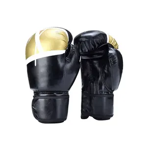 2024 ZHOYA SPORT Logo personalizado UFC Calidad Ganadora Entrenamiento de cuero genuino Guantes de boxeo profesionales Fabricante Premium CN