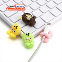 Nouveau design Clips de câble de bureau en silicone Organisateur de cordon pour appareils USB Gestion adhésive facile pour garde-robe de salon