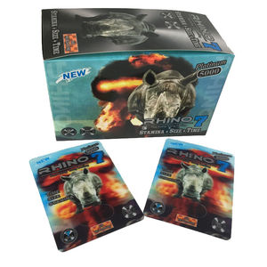 Pillole aumentare la libido booster rhnio 17 resistenza energia 3d carta della bolla naturale valorizzazione di sesso maschile 3d 5d lenticolare - Product Image 3