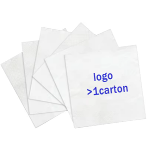 Tovaglioli Personalizzati con Logo Stampato, 2 Veli in Pura Fibra di Legno, per Caffetterie - Product Image 3