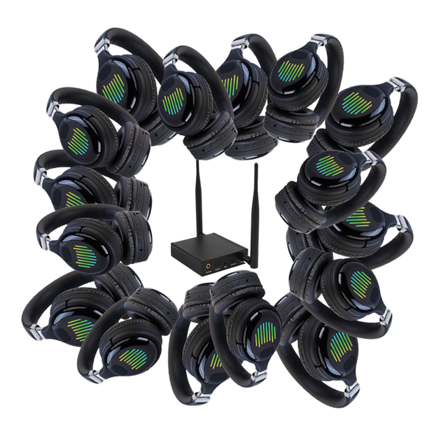 2026 Hot Selling Quiet Party Headsets and Transmitter Silent Party Equipment